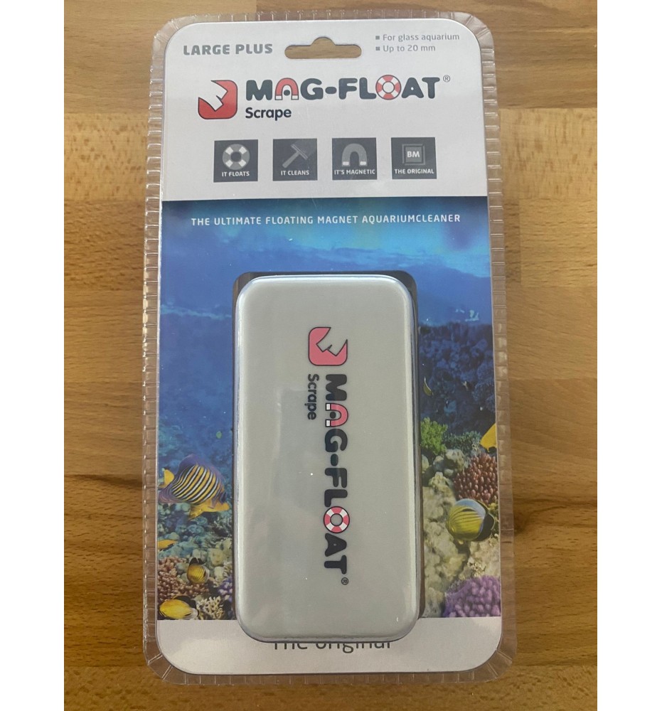 Mag-Float Scrape Large Plus – Nettoyeur magnétique flottant avec grattoir