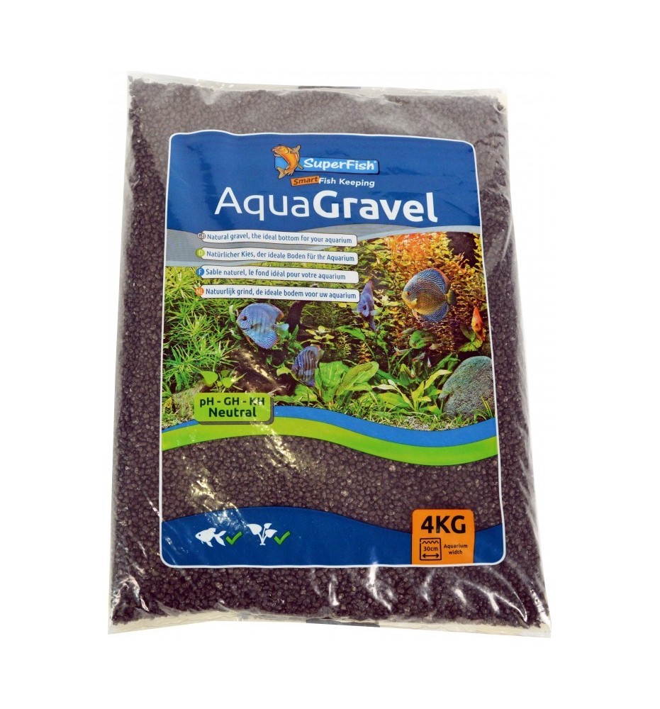 SuperFish Gravier AQUA SAND Crystal noir