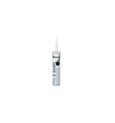 SuperFish Fix & Seal 290 ml Noir – Colle et mastic d'étanchéité pour aquarium et bassin