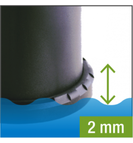 SICCE Ultra Zero – Pompe submersible d’aspiration basse 3000 l/h