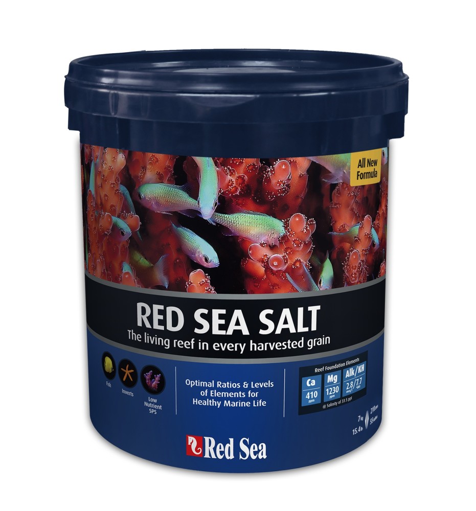 Red Sea Salt – Sel marin naturel pour aquarium récifal et aquarium d'eau de mer