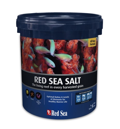 Red Sea Salt – Sel marin naturel pour aquarium récifal et aquarium d'eau de mer