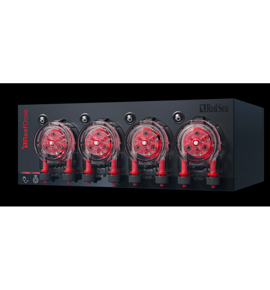 Red Sea ReefDose 4 – Pompe doseuse connectée 4 têtes de haute précision pour aquarium récifal