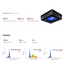 Red Sea Eclairage Reef Led 160S