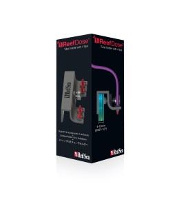 Red Sea Support de tubes pour pompe doseuse – Support officiel avec 4 raccords rapides pour ReefDose