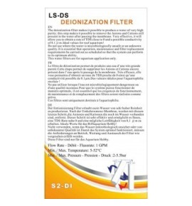 Glamorca Filtre de déionisation – Cartouche filtrante DI pour osmoseur d'aquarium