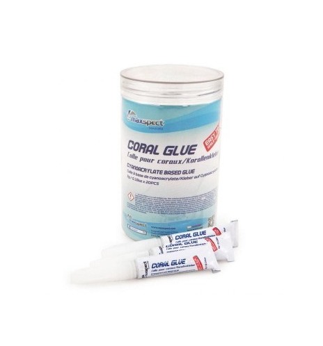 Maxspect Coral Glue Stick 20 x 5 g – Colle cyanoacrylate pour aquarium récifal