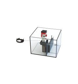 Red Sea NanoMat – Filtre à rouleau automatique Plug & Play pour aquarium récifal jusqu'à 200 L