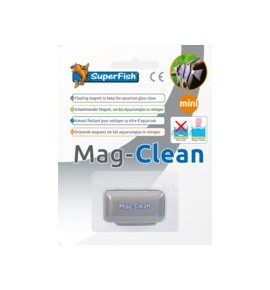 SuperFish Mag-Clean Mini – Nettoyeur magnétique flottant pour nano-aquariums