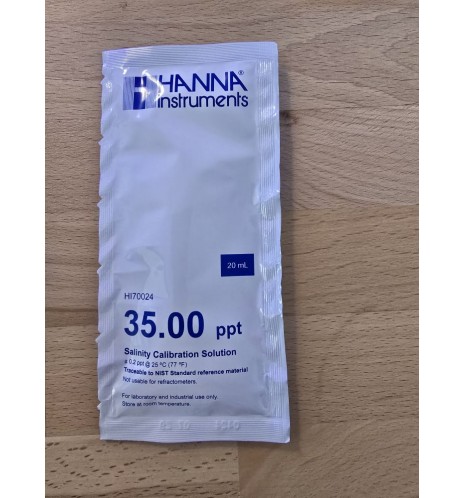 HI70024P Solution d'étalonnage de salinité