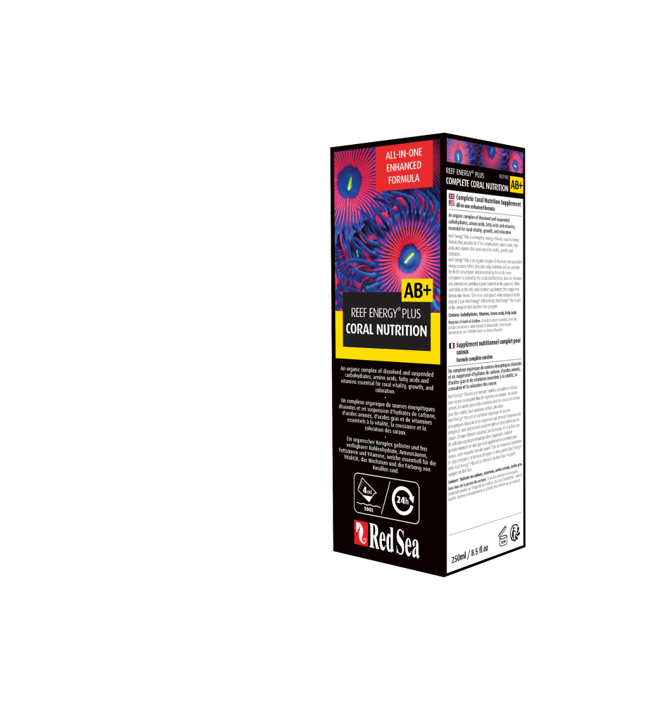 Red Sea - nourriture pour coraux - Reef Energy Plus AB+ 500ml date courte