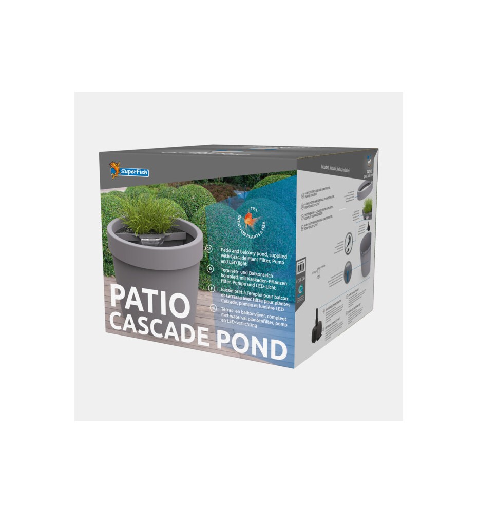 SF PATIO CASCADE POND