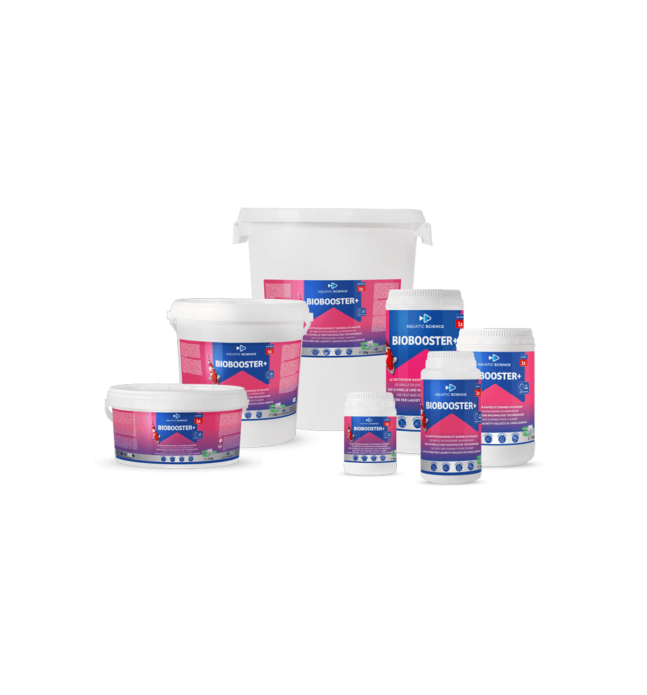 Biobooster + dévaseur et anti algues