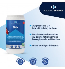GH+ augmente la dureté totale