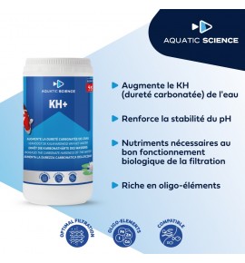 Neo KH+ augmente la dureté carbonatée