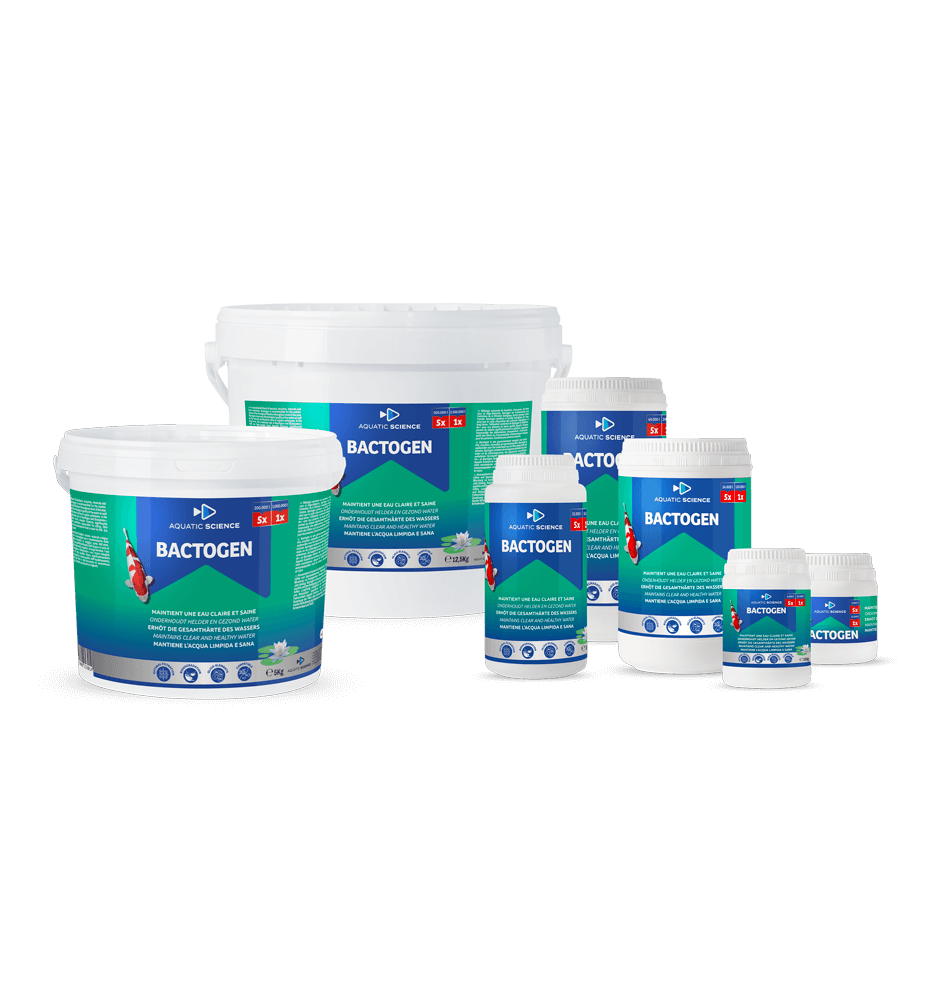 Bactogen, entretien de la filtration biologique