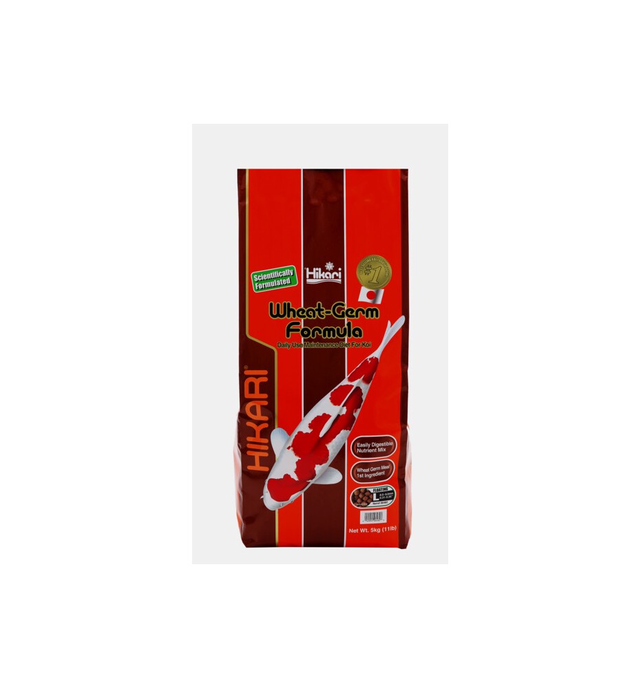 Hikari Wheat-Germ – Aliment hautement digestible pour koïs et poissons de bassin