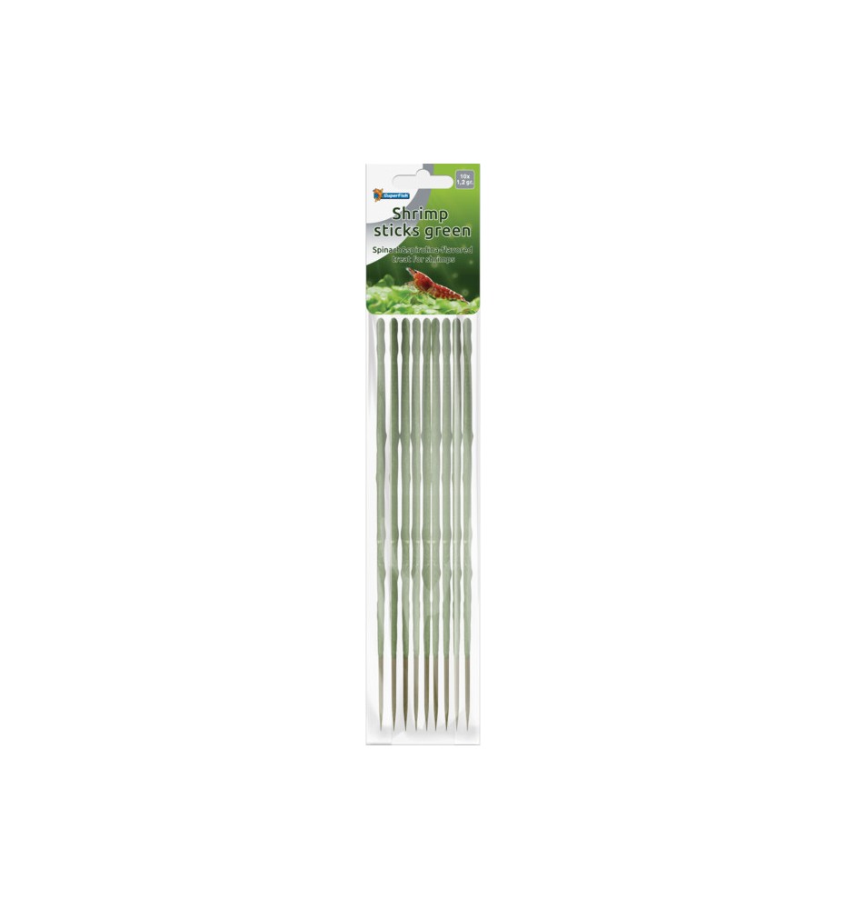 SuperFish Shrimp Sticks – Friandises pour crevettes d'eau douce
