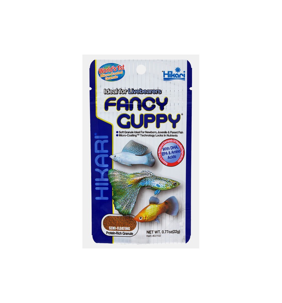 Hikari Guppy Food – Aliment complet pour guppys