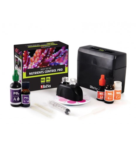 Red Sea Algae Control Pro Multi Test Kit – Tests Nitrates (NO₃) et Phosphates (PO₄)