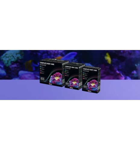 Red Sea Complete Reef Care 4-Part – Programme complet de supplémentation pour aquarium récifal