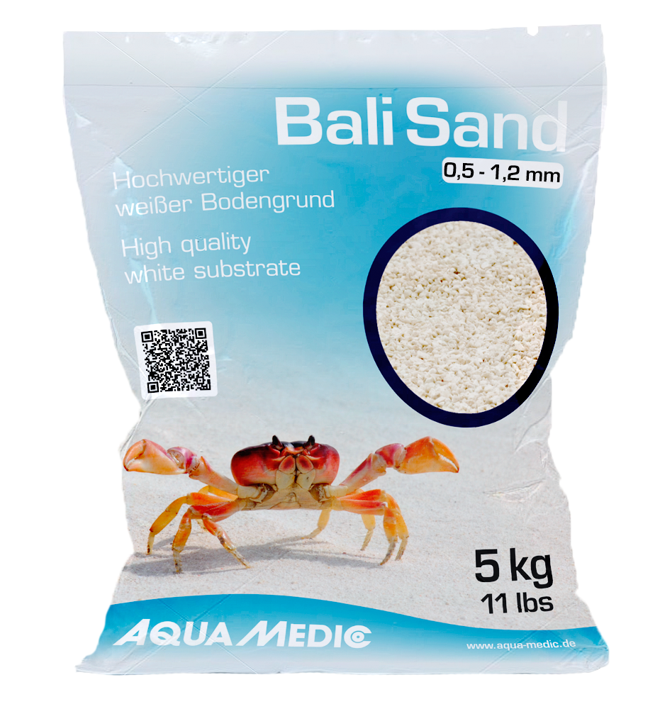 Aqua Medic Bali Sand – Sable naturel blanc pour aquarium marin