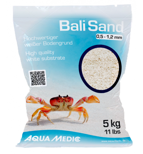 Aqua Medic Bali Sand – Sable naturel blanc pour aquarium marin