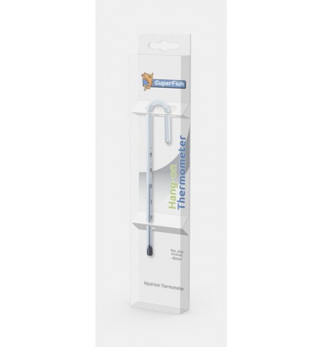 SuperFish Hang On Thermometer – Thermomètre suspendu pour aquarium