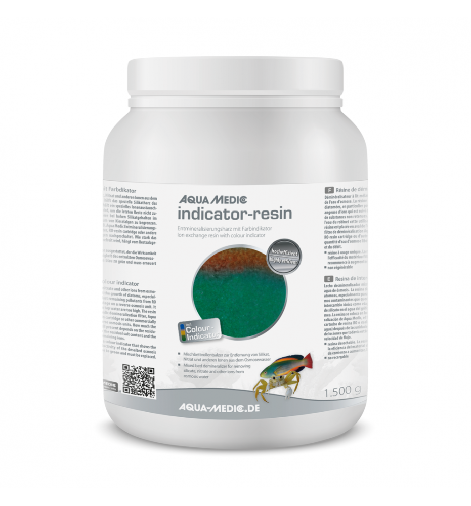 Aqua Medic indicator-resin – 1 500 g / env. 2 500 ml