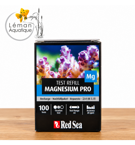 Red Sea Magnesium Pro – Recharge test magnésium – 100 tests
