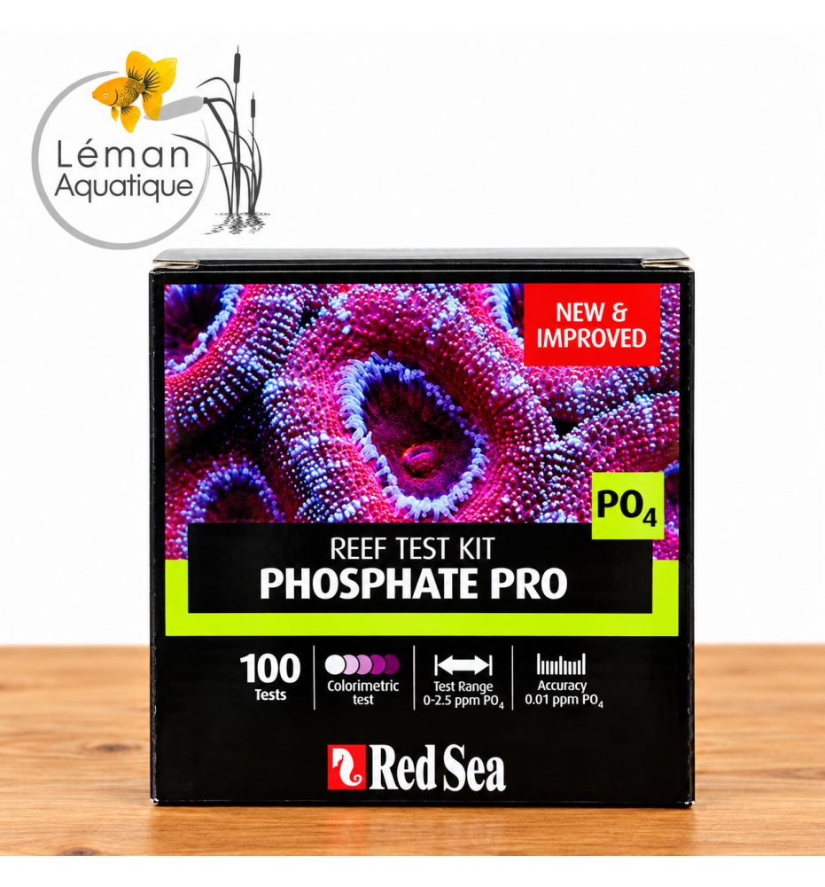 Red Sea Phosphate Pro – Test phosphates haute précision – 100 tests