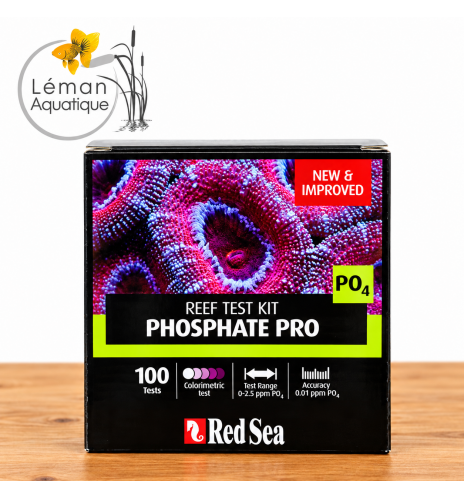 Red Sea Phosphate Pro – Test phosphates haute précision – 100 tests