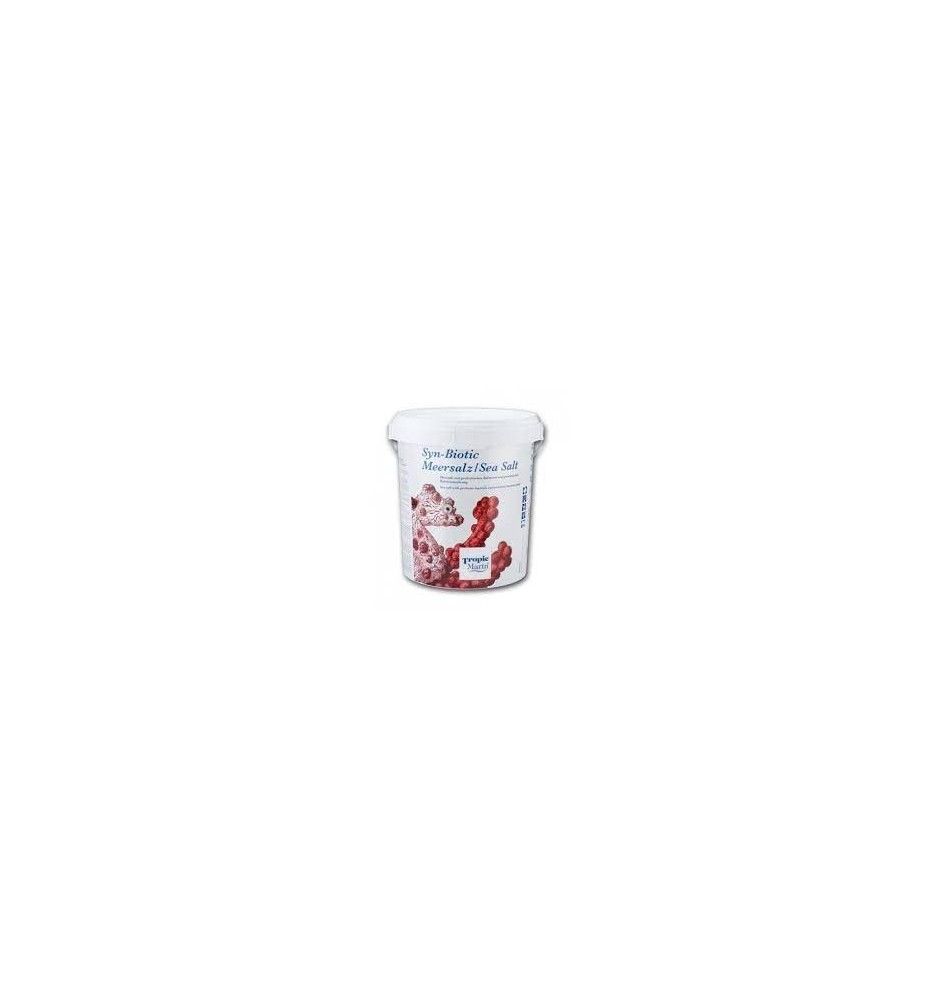 Tropic Marin Syn-Biotic Sea Salt – Sel marin enrichi en probiotiques et prébiotiques pour aquariums récifaux
